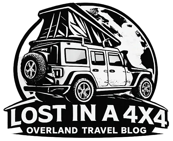 Lost In A 4x4 Logo — Jeep World Overlanding and Travel Blog