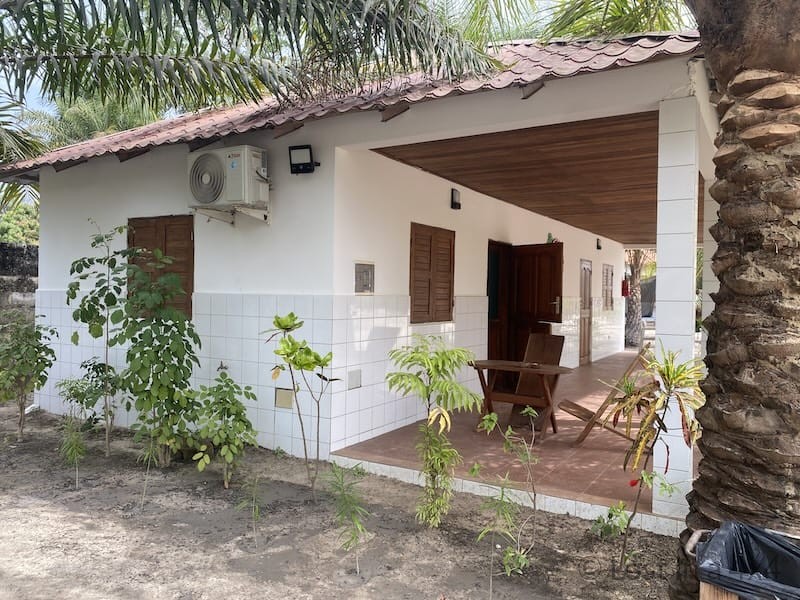 Exterior view of a room at Camping Casamance in Ziguinchor Senegal