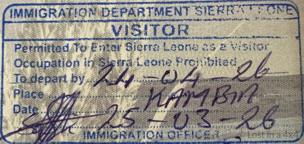 Guinea (Conakry) to Sierra Leone Border Crossing Guide (Overland Travel) — Step-by-Step