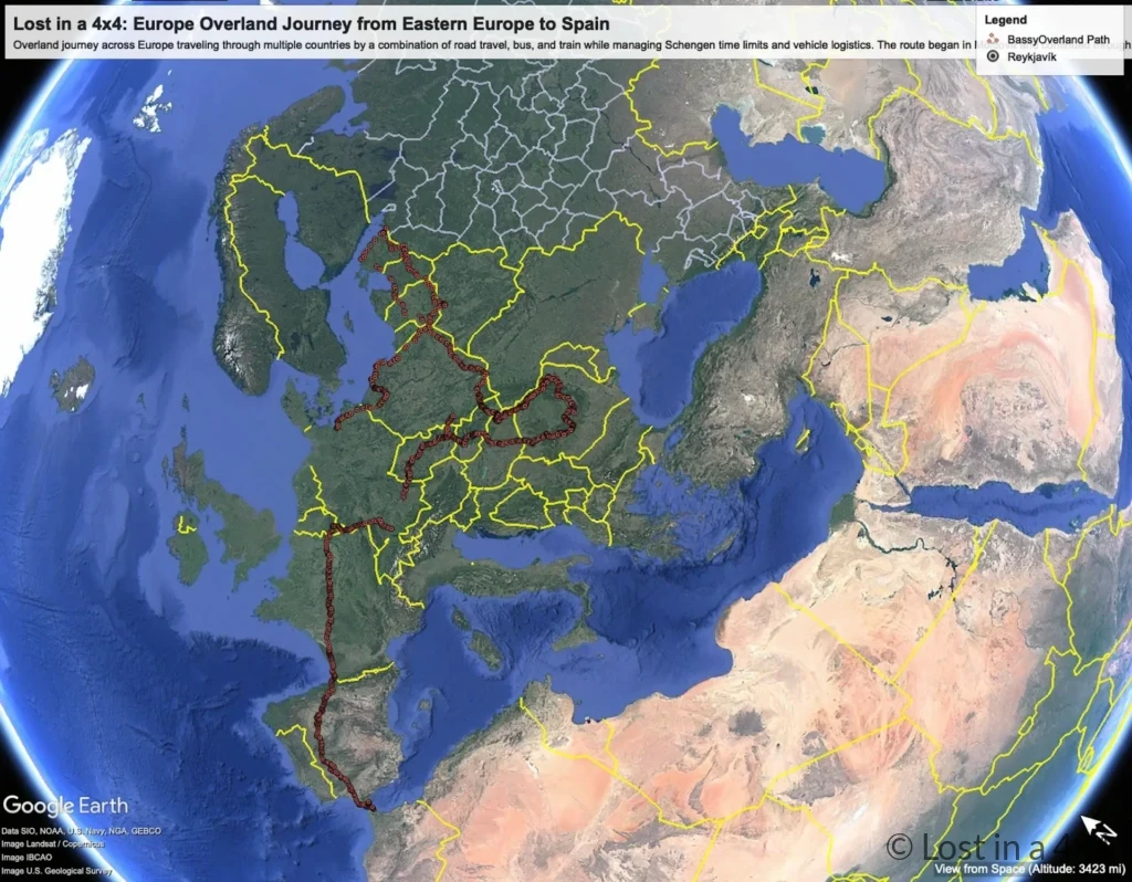 Europe Overland Budget: The Real Cost of 99 Days Across 16 Countries by Jeep ($89.53/Day)