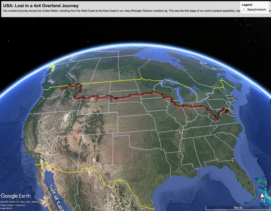 USA Overland Budget: 53 Days Crossing America in a Jeep Wrangler Rubicon ($66 Per Day Cost Breakdown)
